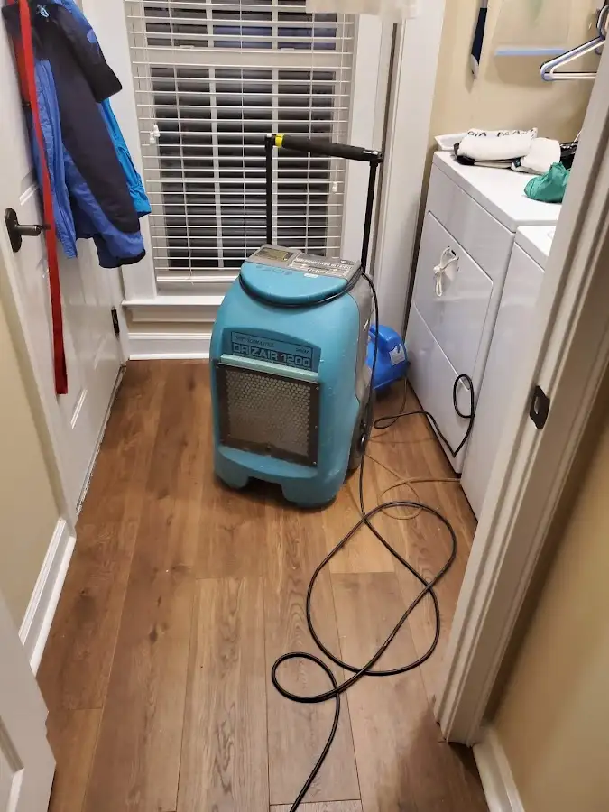 Commercial dehumidifier deployed for Crawl Space Restoration in Woodcrest